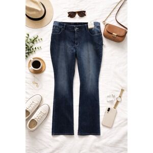 Riders by Lee 18W Midrise Bootcut‎ Jeans Incredible Fit Flex Waist NWT